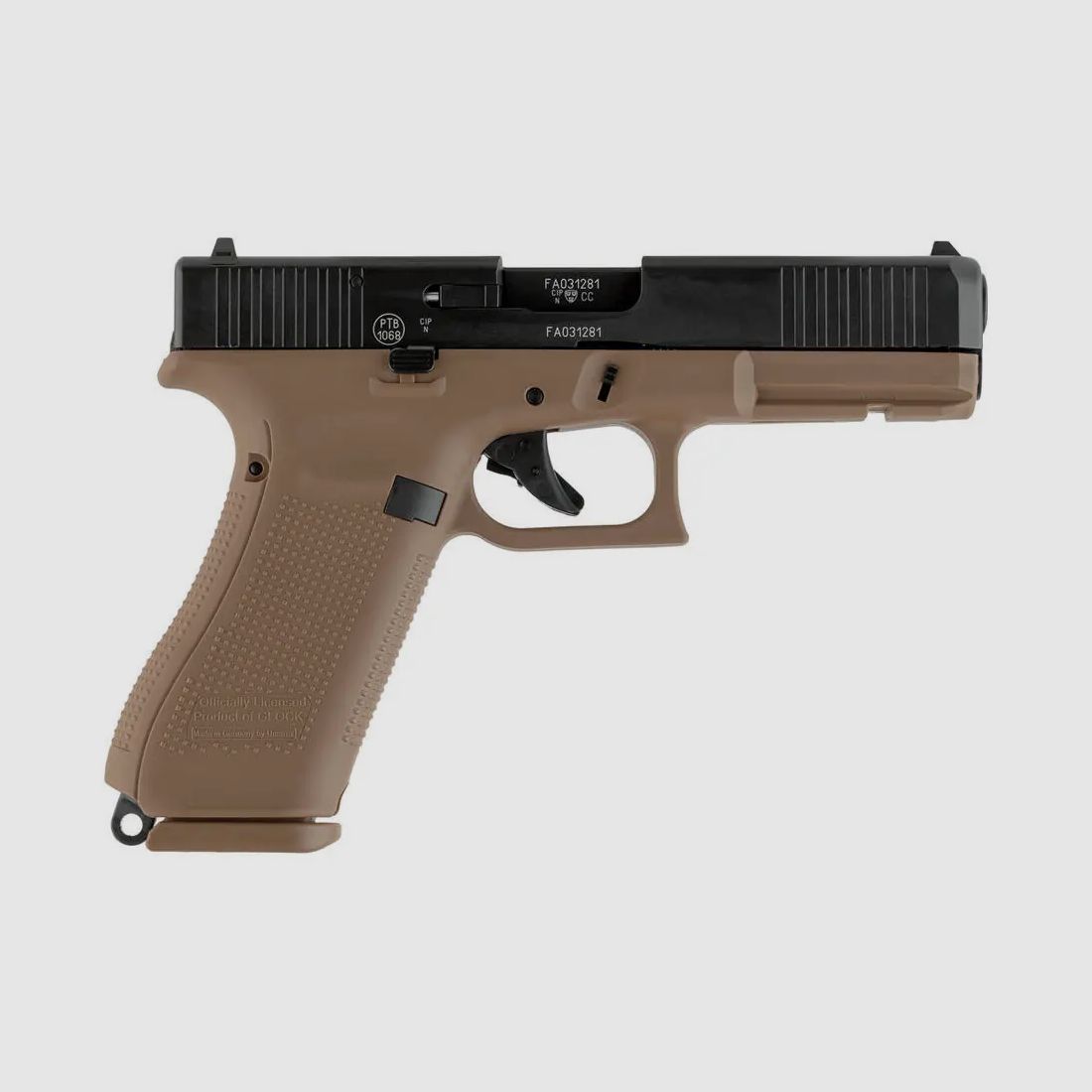 GLOCK 17 GEN5 FRENCH ARMY SCHRECKSCHUSS PISTOLE 9MM PAK LIMITIERT