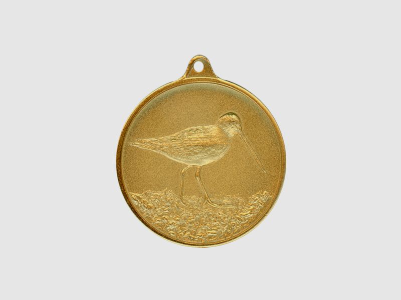 Steinhauer&Lück Jagdmedaille Schnepfe 40 mm vergoldet