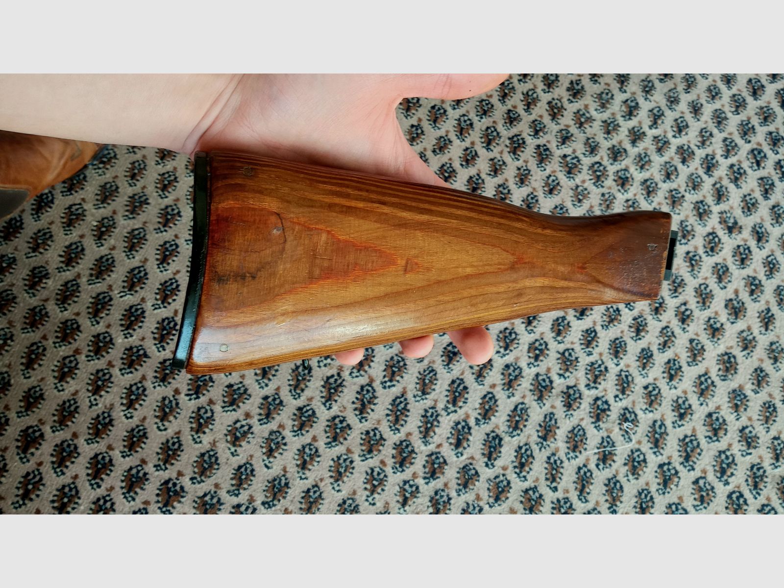 Russischer Co2 Yunker-3 Pseudo Festschaft / AK Laminat Holz Schaft für AK74 Look