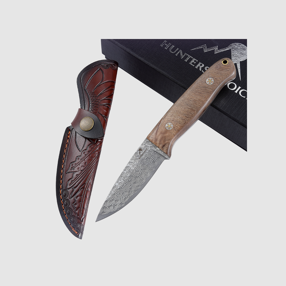 Hunters Choice Falco Jagtkniv | Brun | 9cm, billede 4 af 5