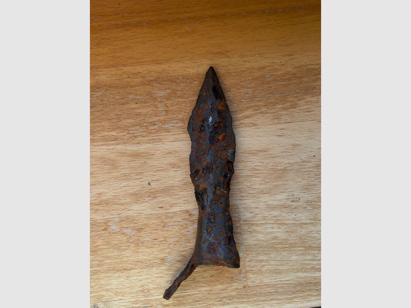 Old drinking fork – traditional hunting tool – from household liquidation