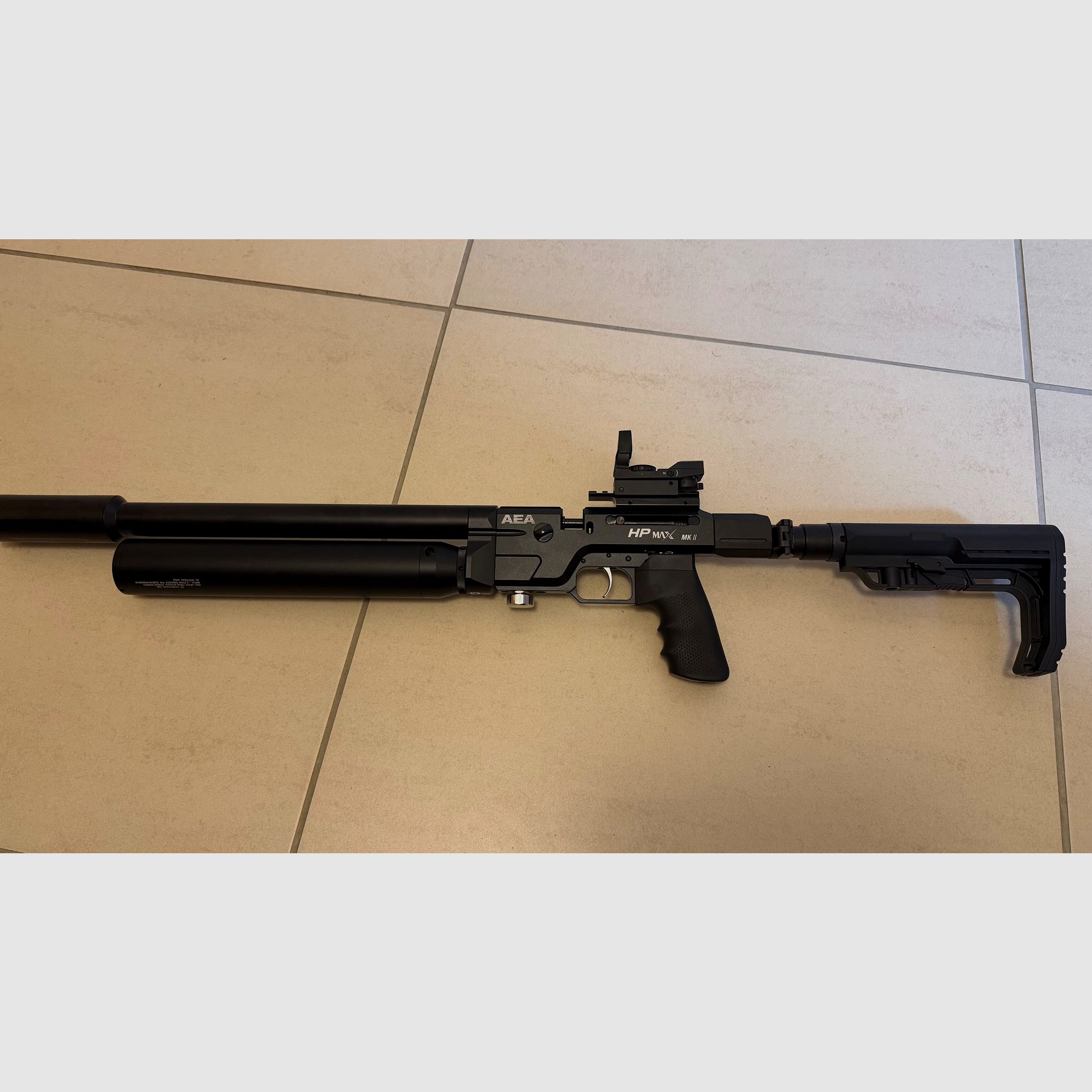 Airgun HPMAX Mk2 incl. Schalldämpfer