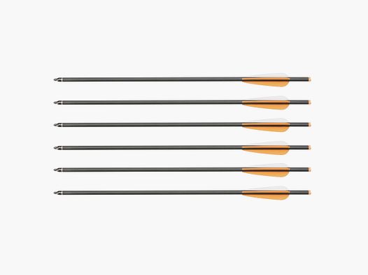 Stabile Pfeile für Armbrust Carbon 20" 6-er Pack Pfeil Armbrustpfeil