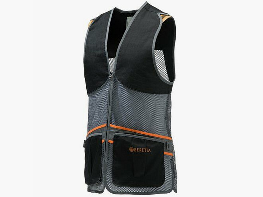 Beretta Full Mesh Vest TRAP Vest black/grey