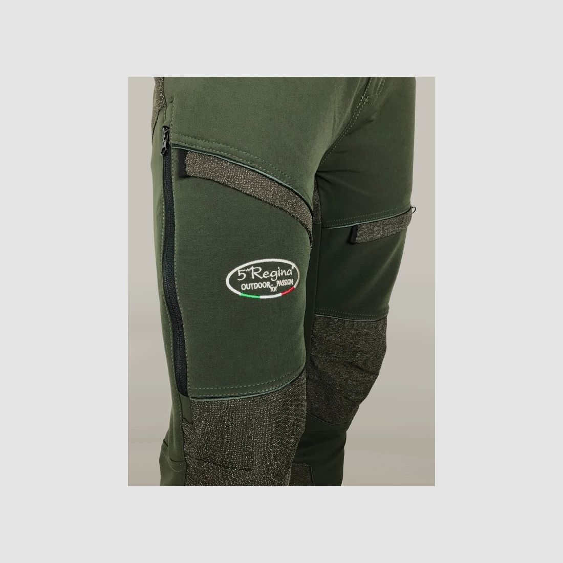Quinta Regina Agility elastische broek met groene Kevlar-inzetten, afbeelding 3 van 7