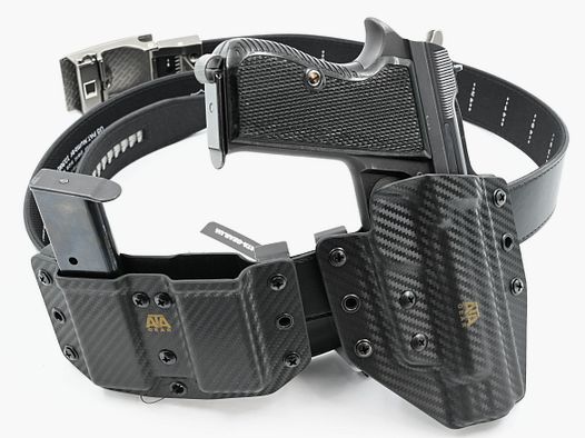 Holster ATA Gear Hit Factor ver.1 (nur Holster), Kydex “Carbon Fiber” für Pistole SIG P210