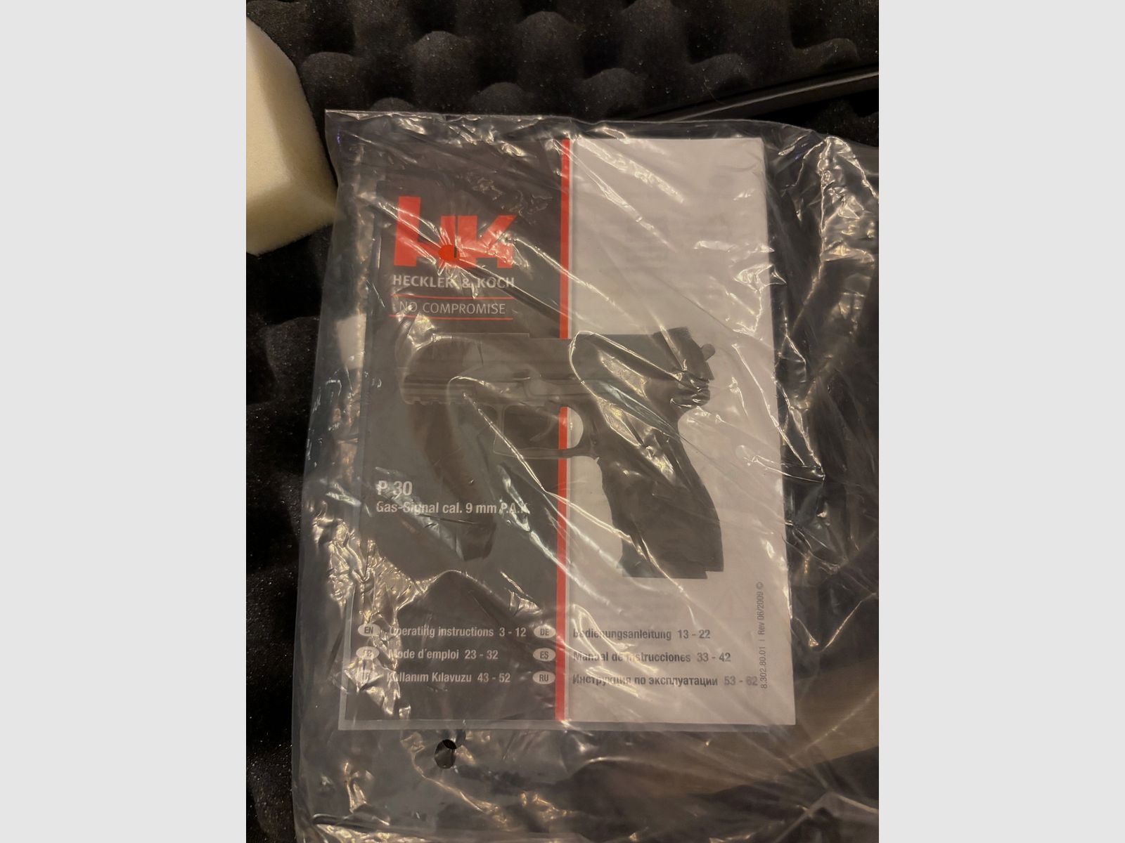 Heckler & Koch p30 gas