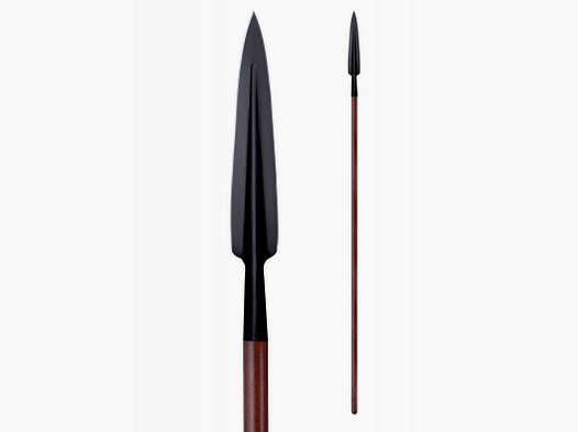 Cold Steel Assegai Speer mit langem Schaft, inkl. Scheide