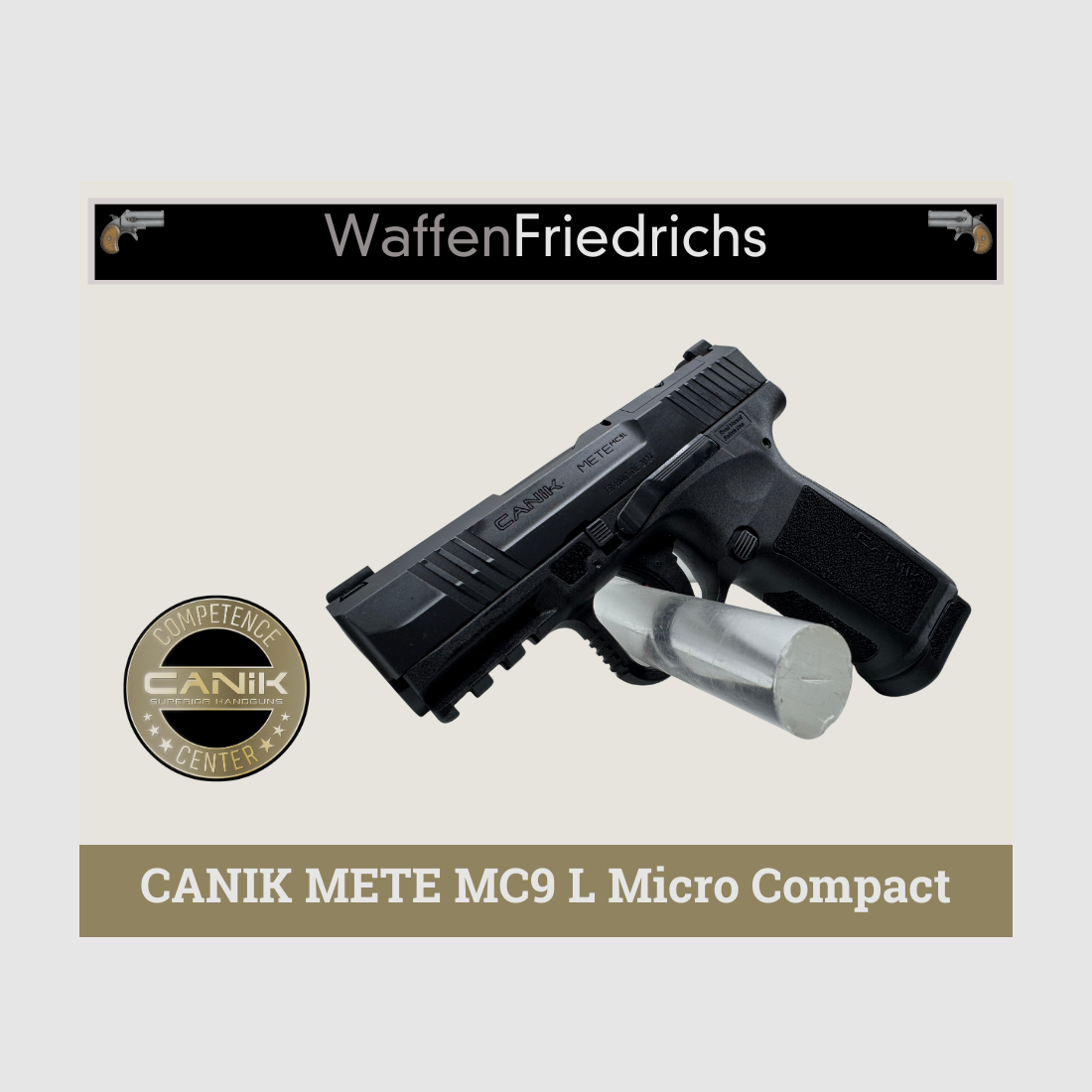 CANIK METE MC9 L Micro Compact - WaffenFriedrichs, imagen 1 de 7