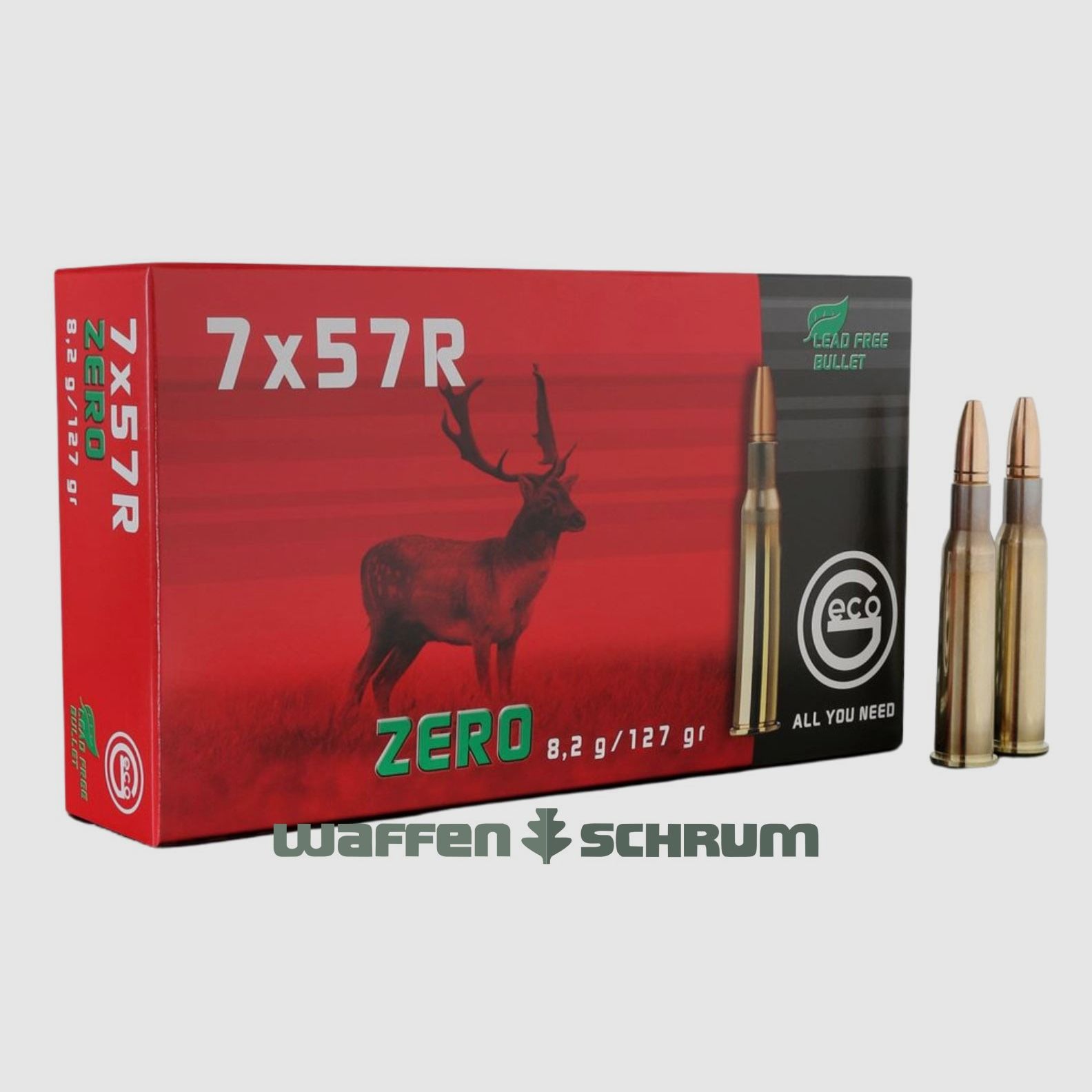 Geco Zero 8,2g - 127gr 7x57R