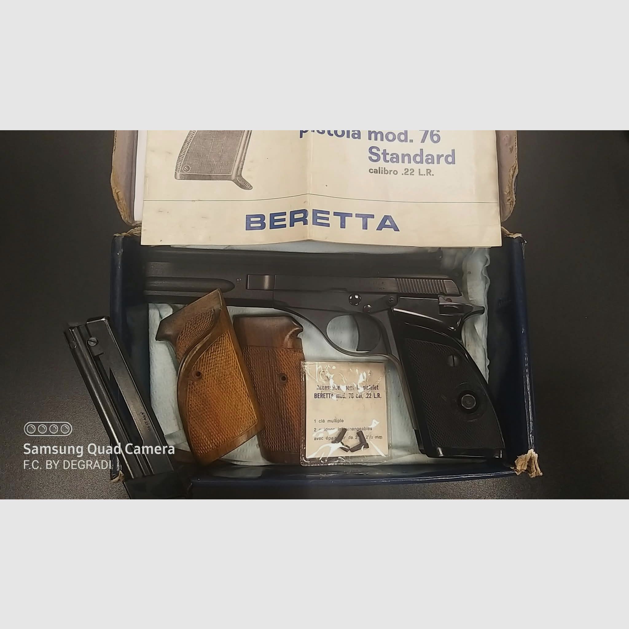 BERETTA MOD. 76 KAL. 22 LR, zdjęcie 1 z 4
