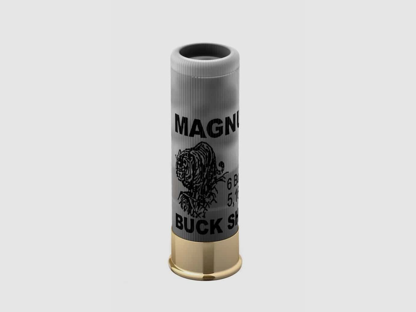 12/76 Sellier & Bellot Buck Shot Magnum 7.62mm 53g, Bild 2 von 2