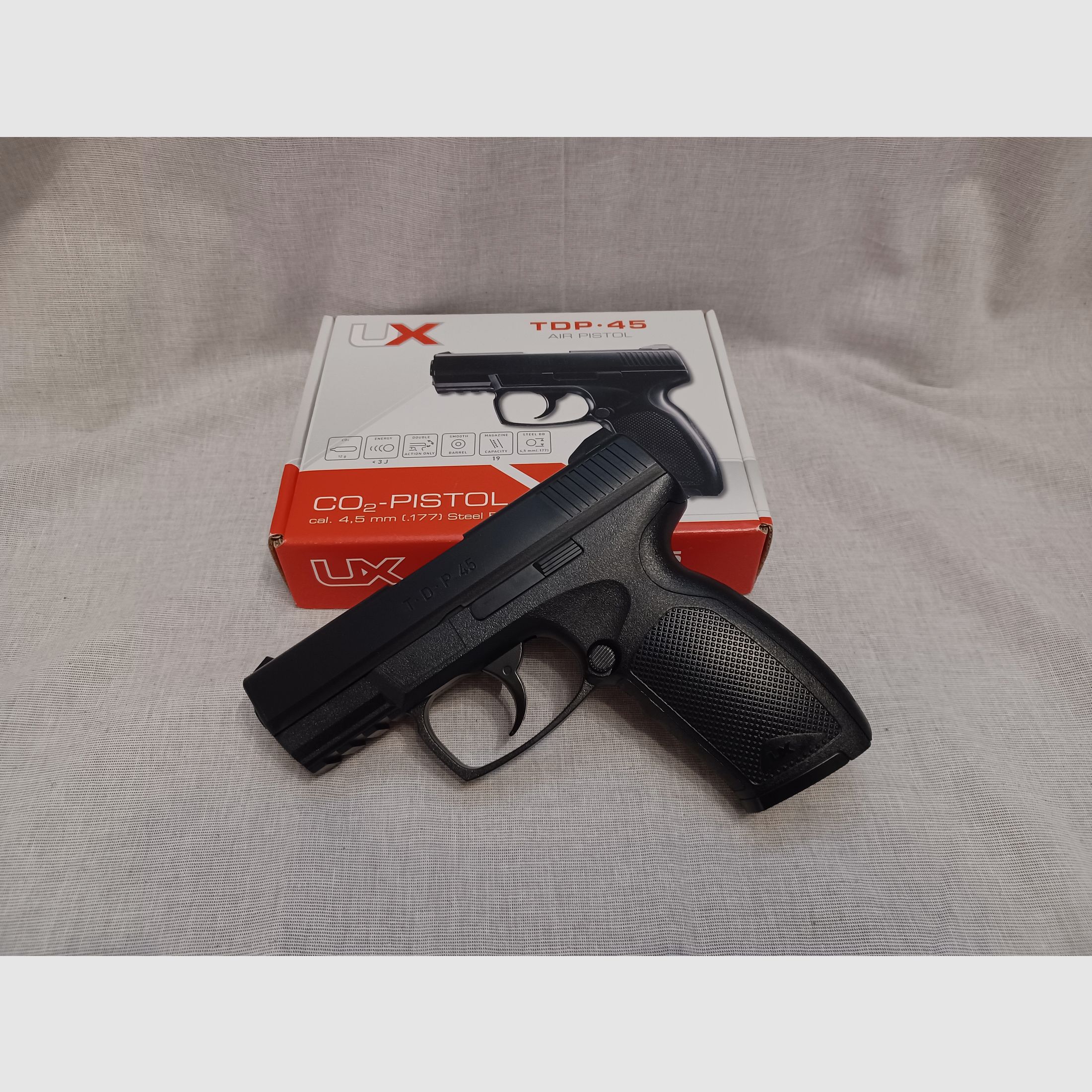 Umarex TDP 45 / 4,5 mm BB / CO2 / Pistole / OVP (79)