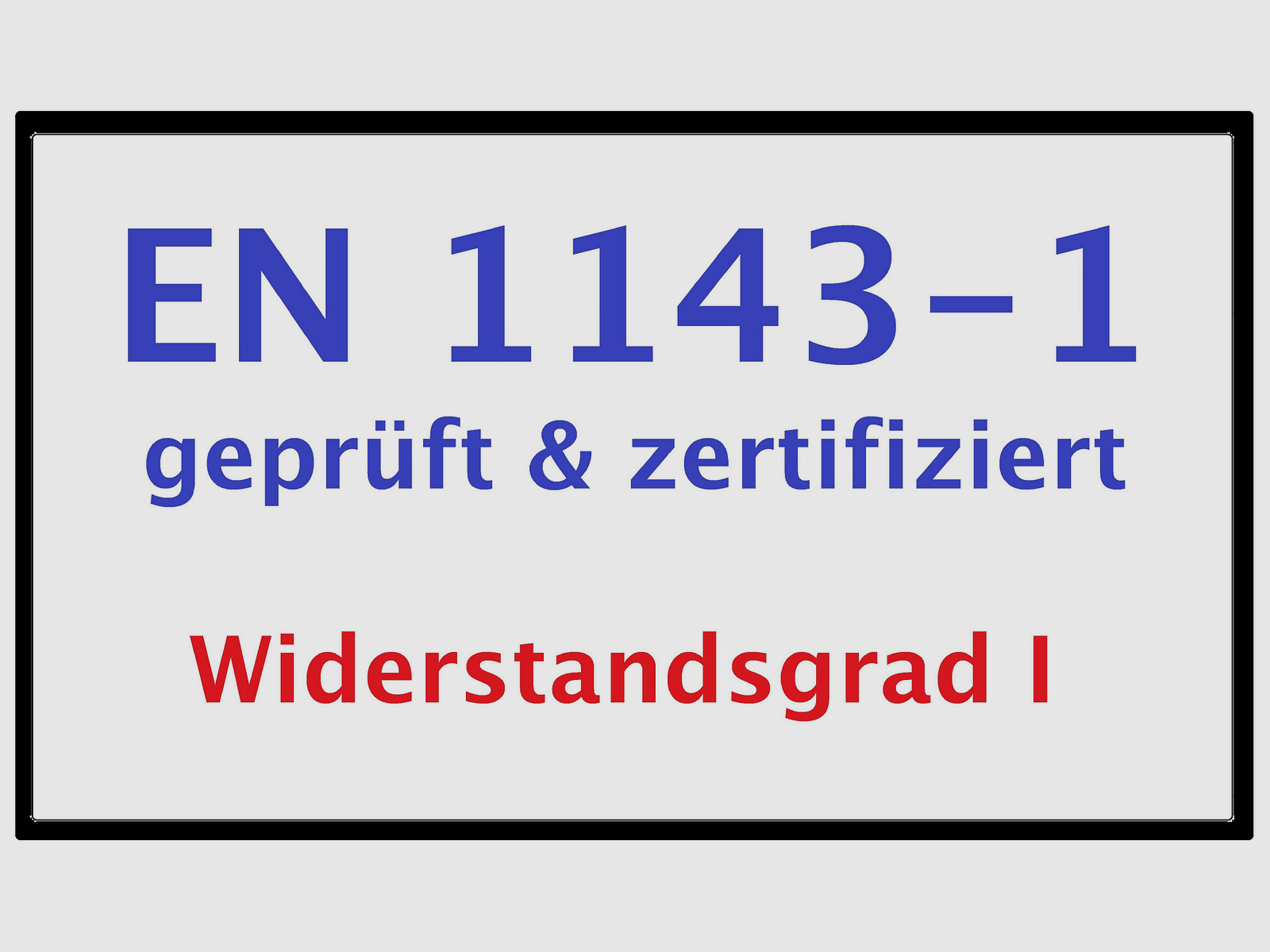 Waffenschrank HUNTER KORNWEIHE Kl. 1, (1700x560x420), max 18 LW, 3 Böden