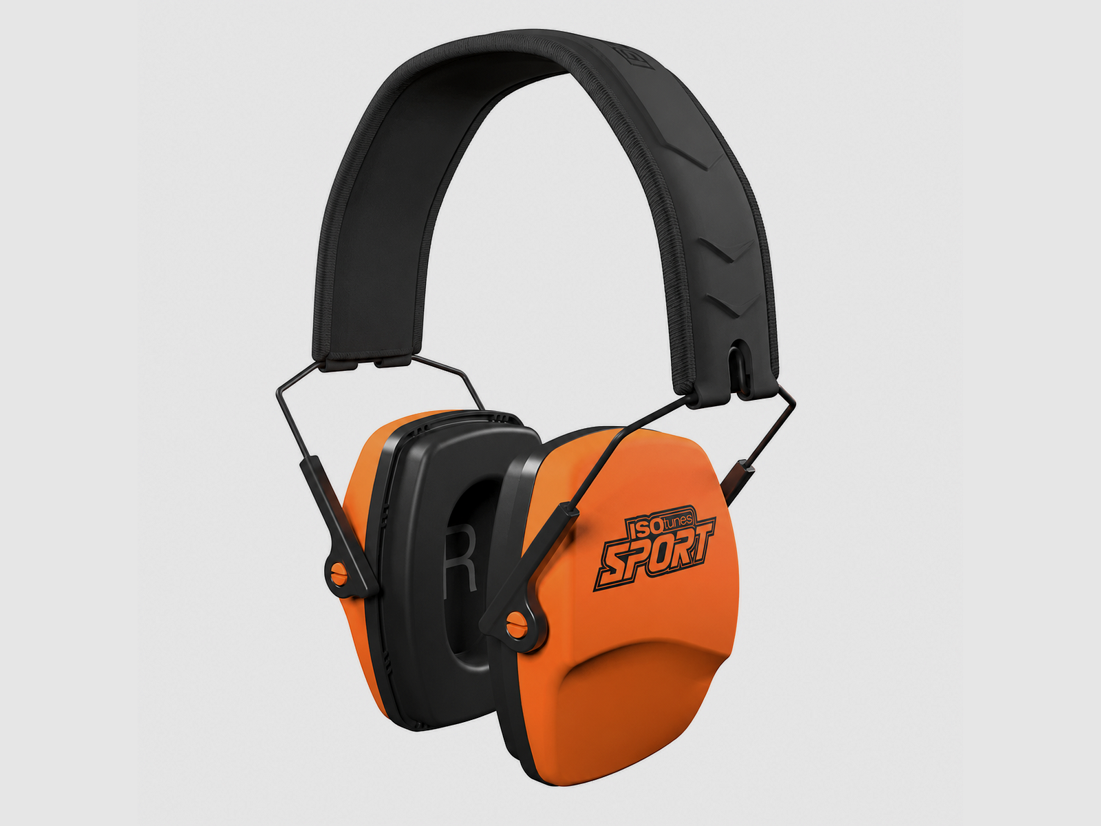 ISOTunes Defy Slim Passive Protection auditive – orange de sécurité, image 1 sur 5