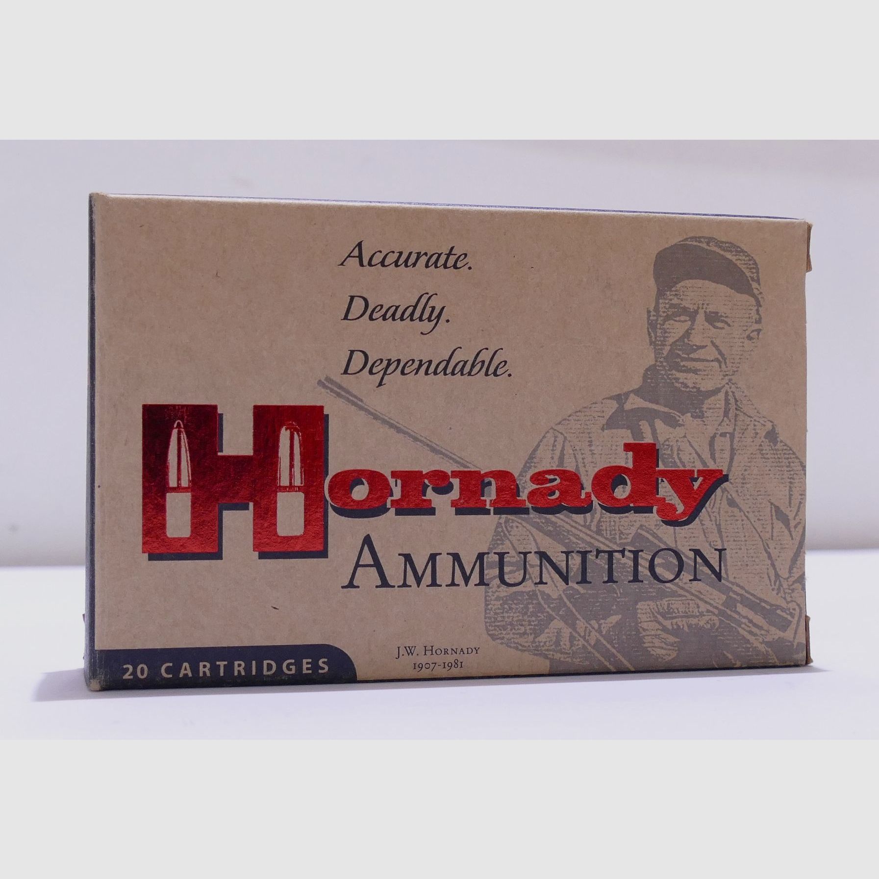 Hornady 8x57IS BTHP VINTAGE MATCH 12.7g/196gr. Rifle cartridges
