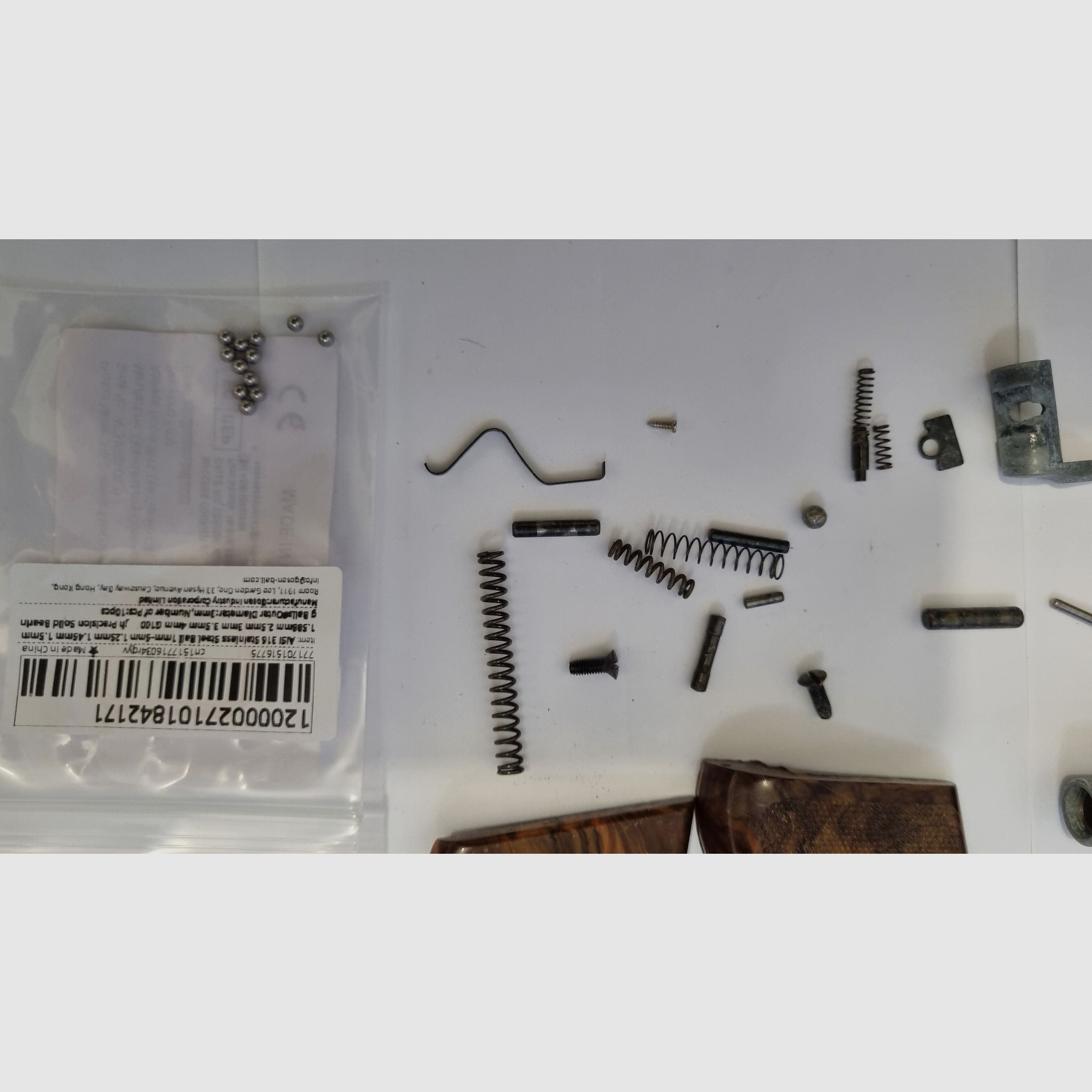RECK Mod PK kal. 8mm K Siglé GS (schiet ook hagelmunitie) te renoveren en opnieuw te monteren ZONDER MAGAZIJN