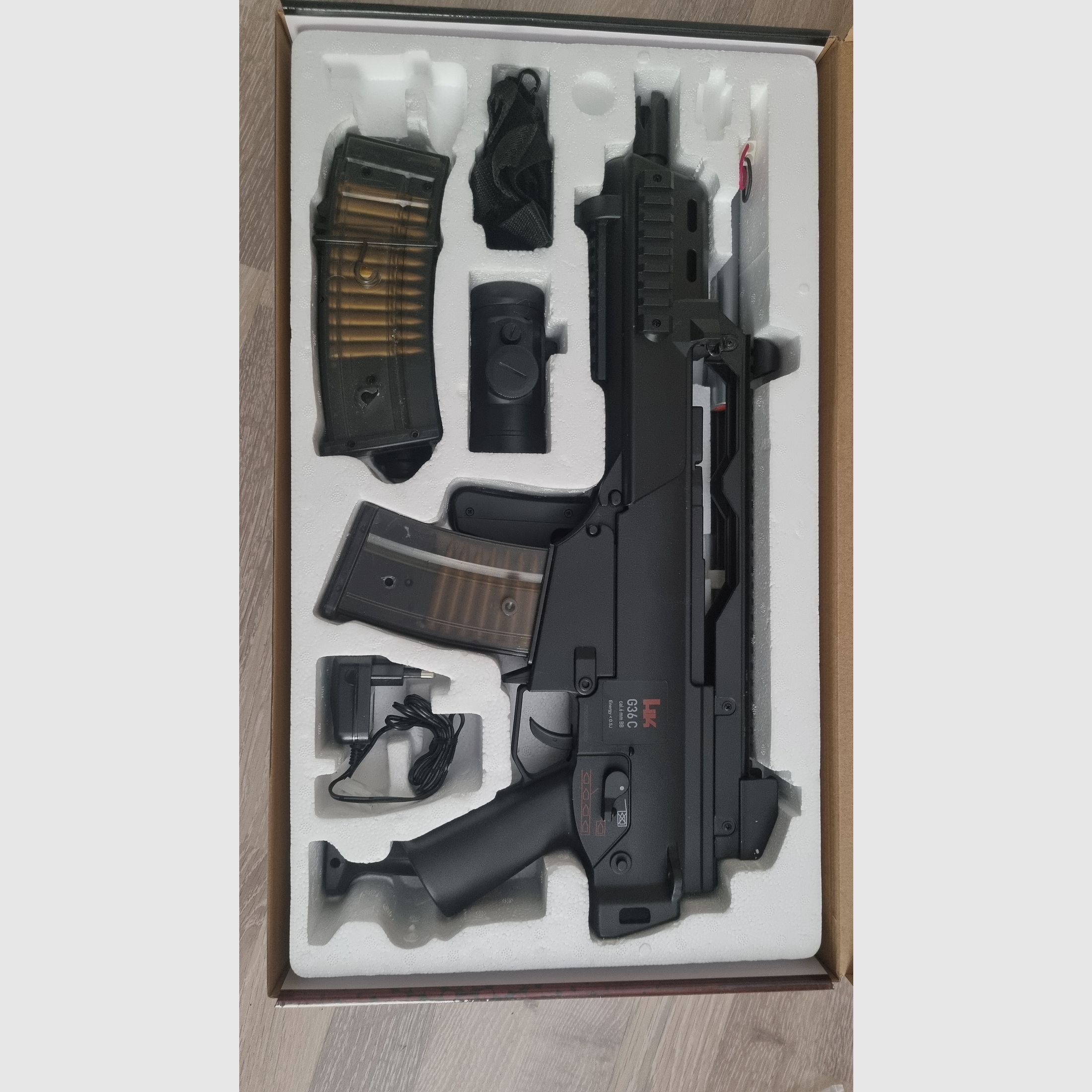 Airsoft G36 C 0,5 Joule 
