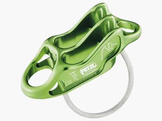 Petzl Petzl dispositivo di assicurazione Reverso 4 verde mela