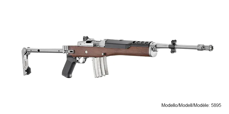 Ruger Mini-14 Ranch Tactical .223 Acciaio Opaco, immagine 2 di 3