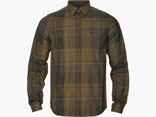 Härkila Hemd mit langen Ärm Herr Willow green check 3XL