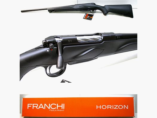 FRANCHI HORIZON SYNTHETIC BLACK Repetierbüchse .308 Win. 56cm Lauf M14x1 Gewinde 3-Schuss Mag NEU !