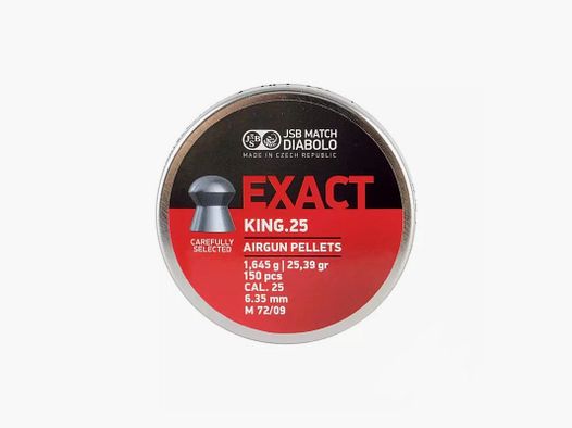 JSB PALLINI EXACT KING 6,35 DIABOLO