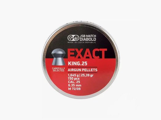JSB PALLINI EXACT KING 6,35 DIABOLO