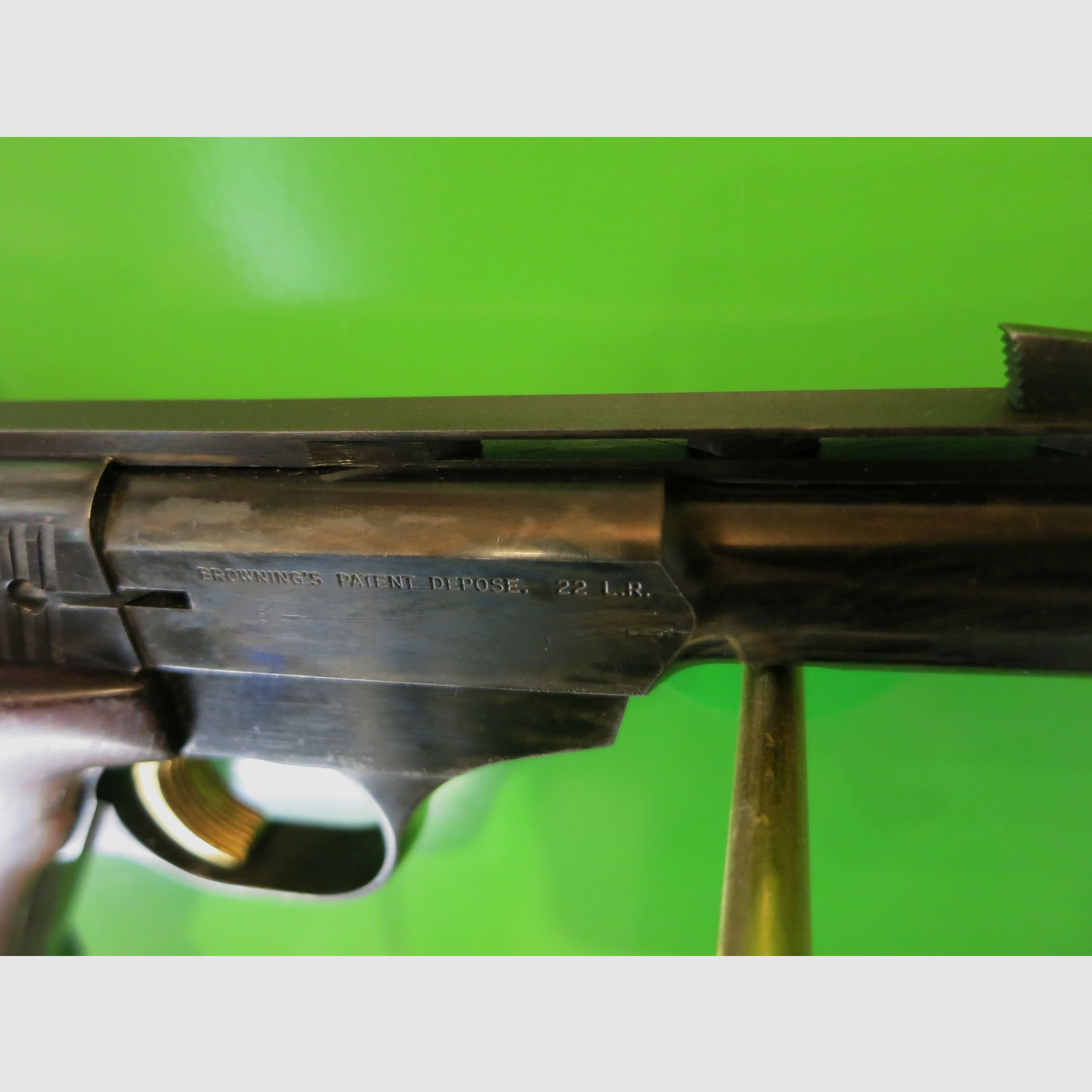 FN Herstal Browning KK Selbstladepistole 150, .22lfB Sportpistole; seltener Kurz-Lauf in 3,5"     #88-