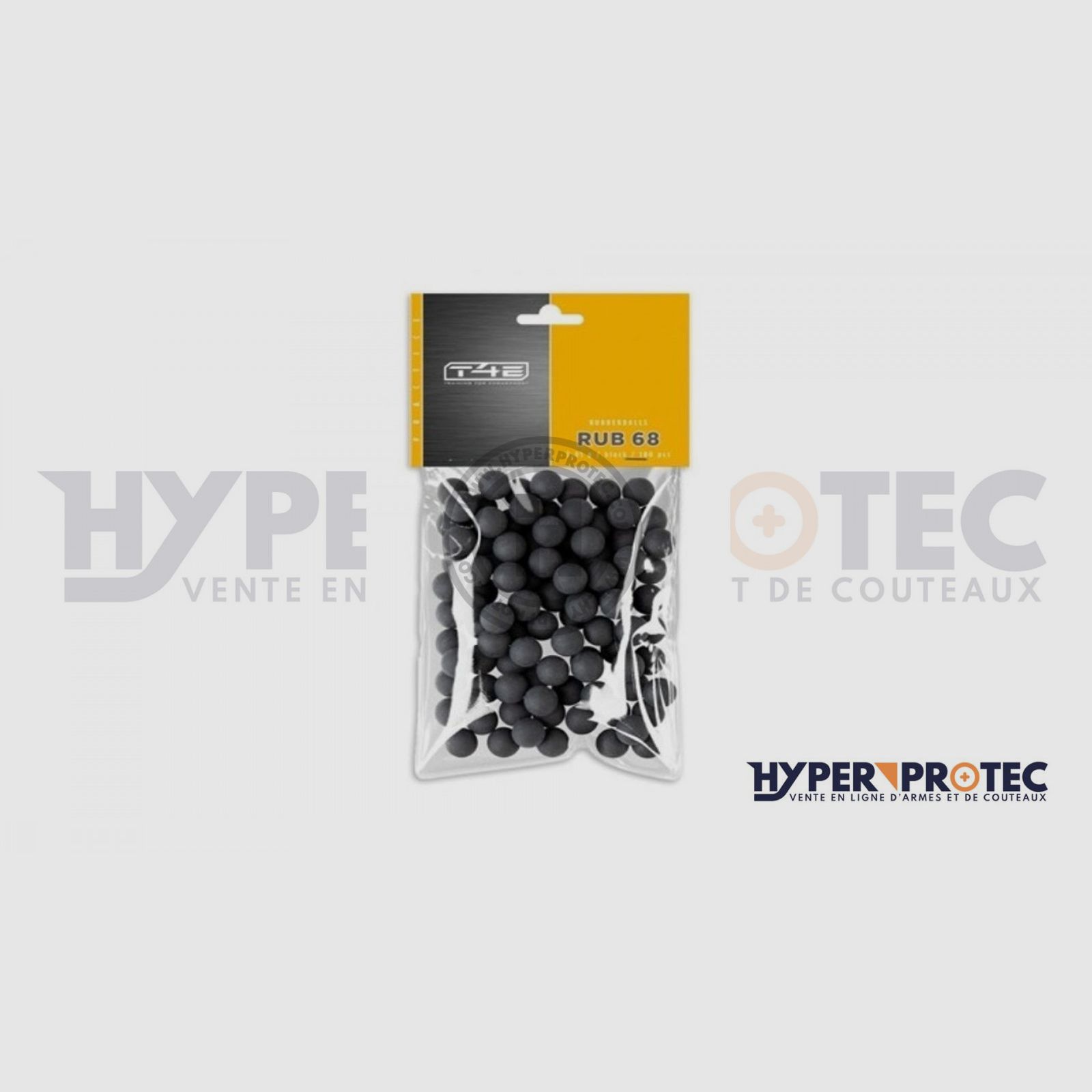 50 lichte rubber ballen kaliber 68, afbeelding 2 van 4