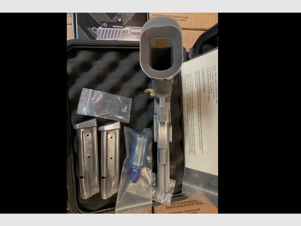 Infinity 2011 IPSC Open Racegun 38 Super Auto