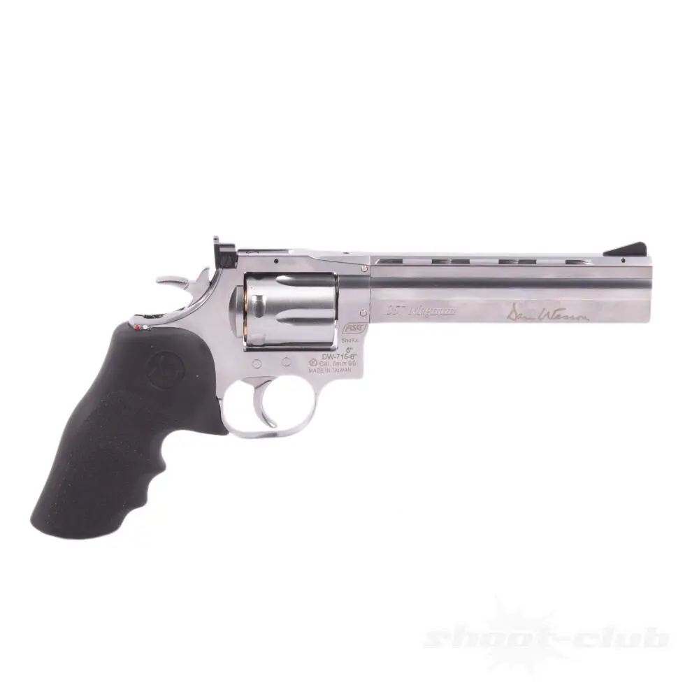 REVOLVER AIRSOFT DAN WESSON - 6 MM BB - STS 6 POUCES - CO2, image 3 sur 4