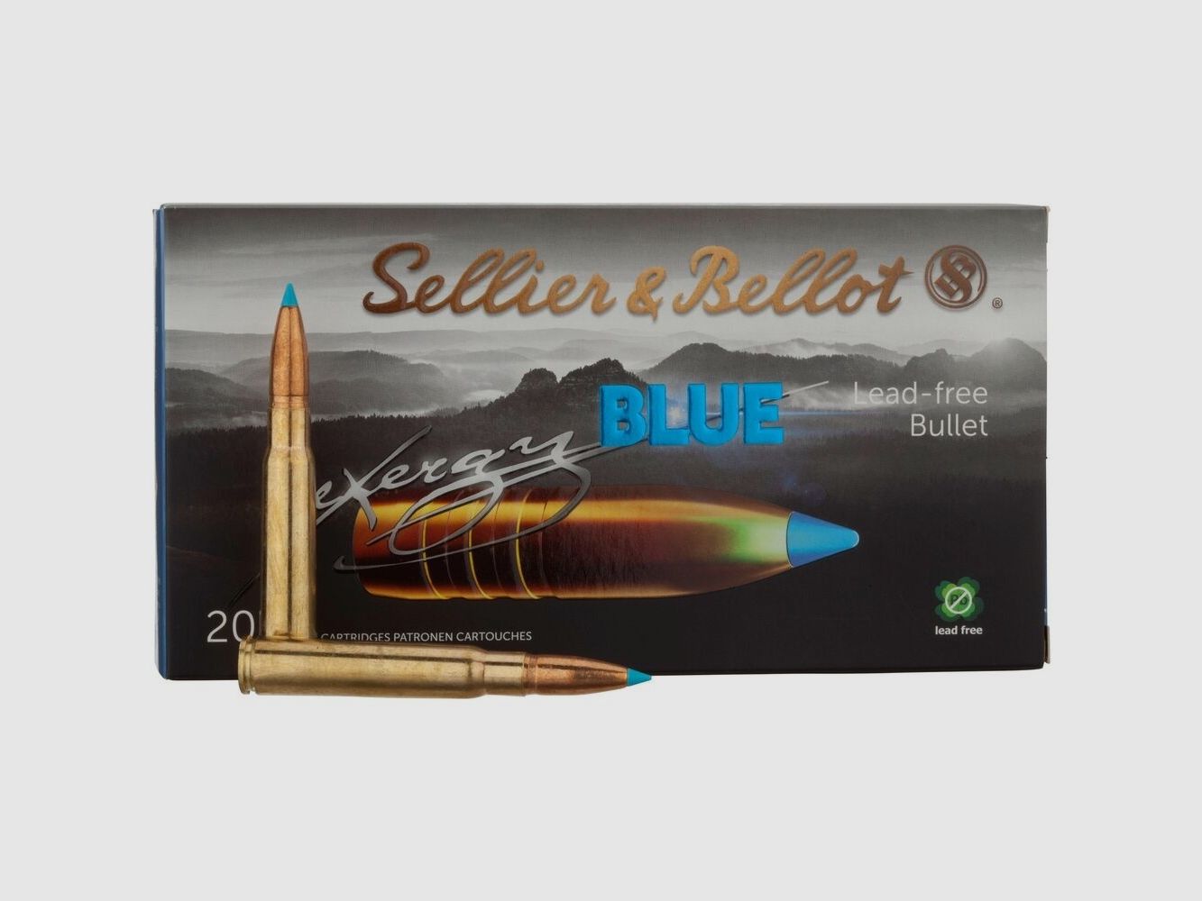 Sellier & Bellot TXRG blue 11,7g / 180grs 8x57JS