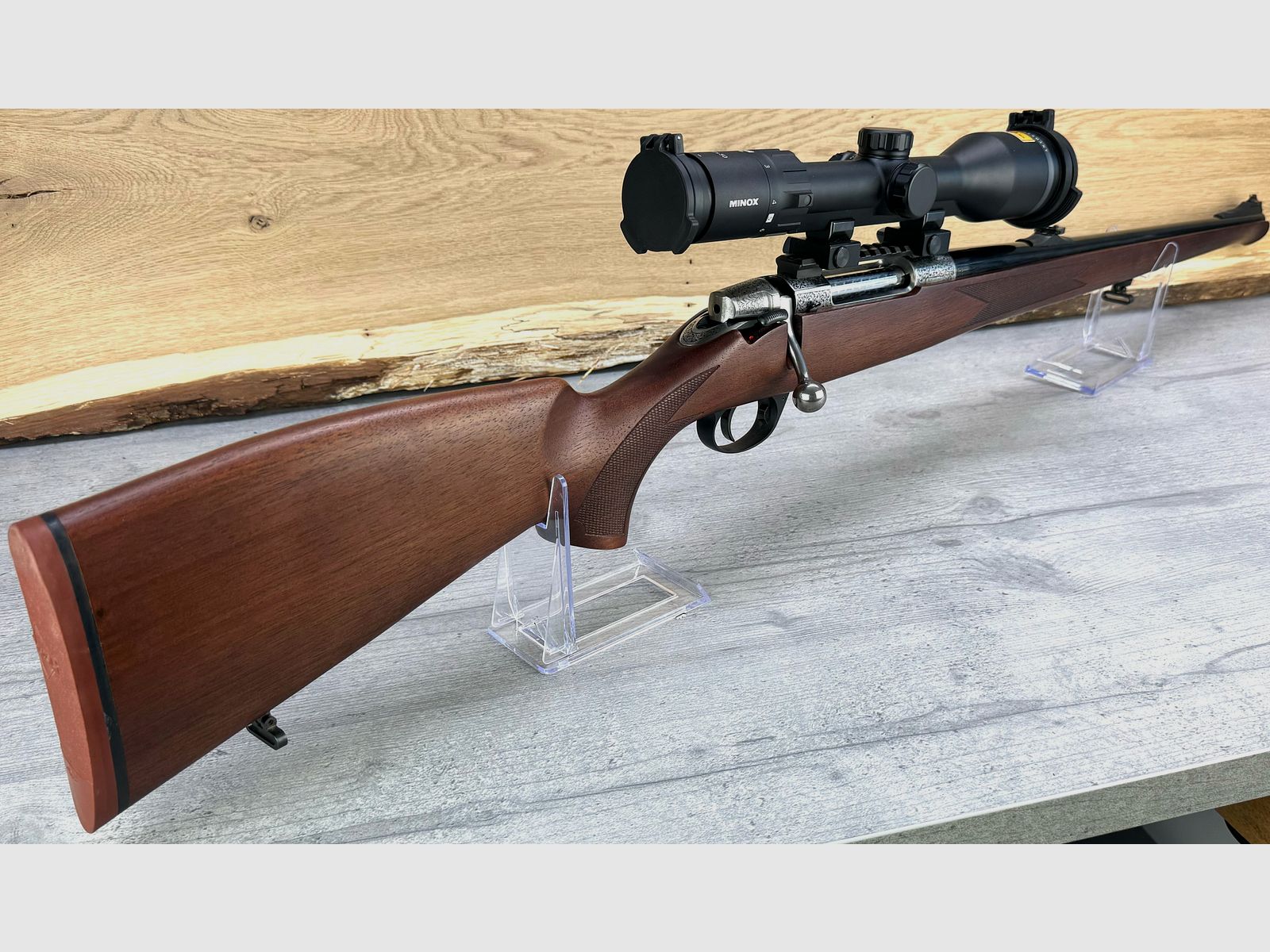 Antonio Zoli Bavaria 1900 Luxus Stutzen Kal.: 8x57JS + Minox Allrounder 2-10x50S + ERA Klemmmontage