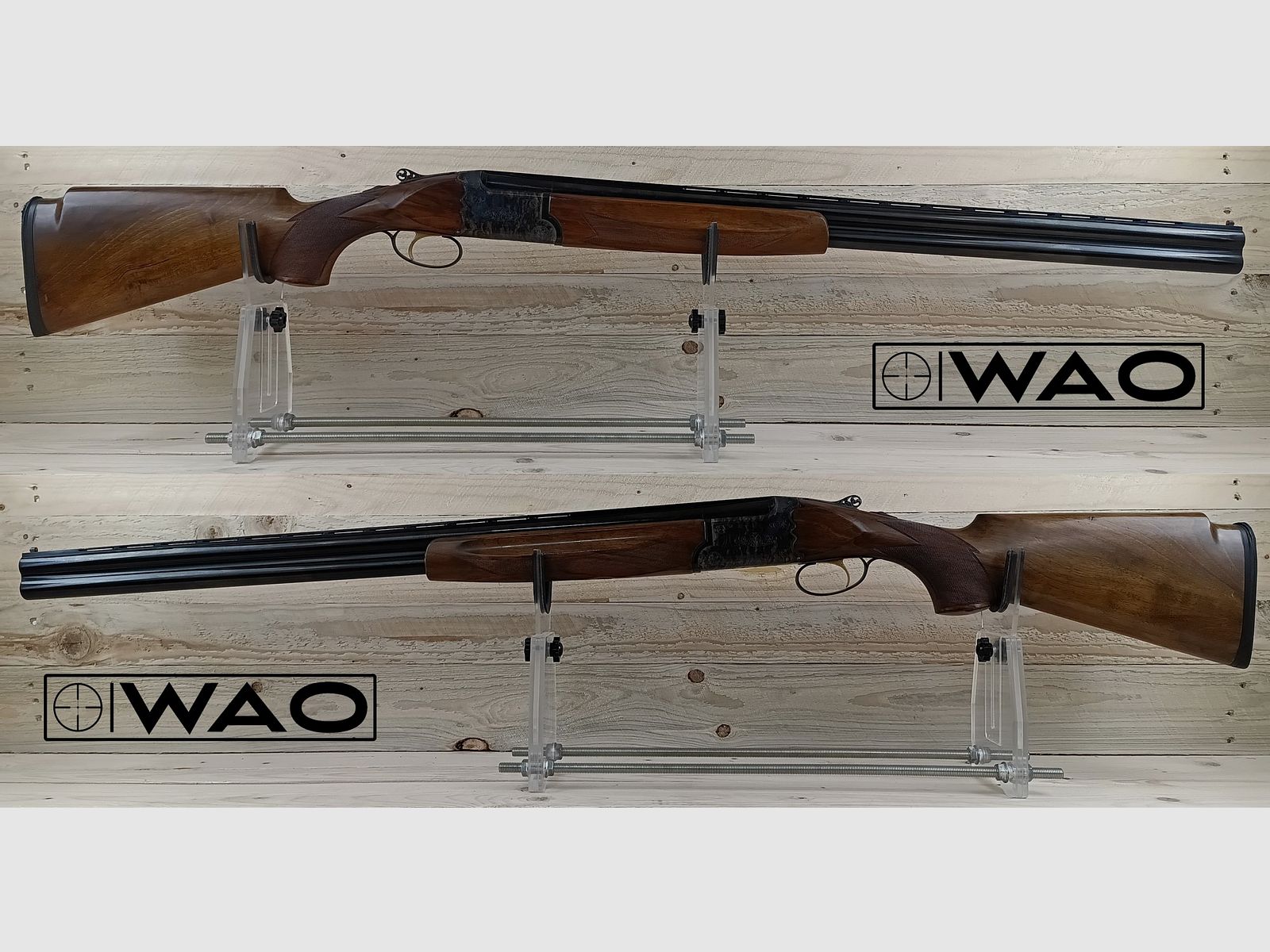Bockdoppelflinte I.A.B. / Hege Olympic Trap, Kal. 12/70 *hochwertig*