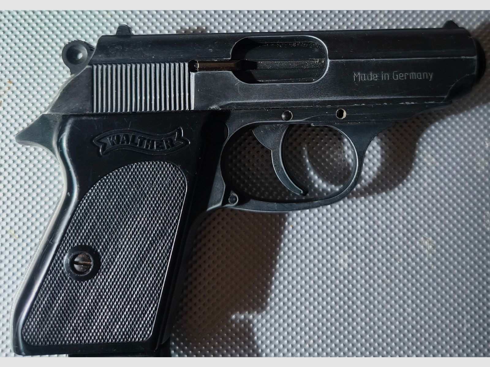SRS-Gas /Pistolet alarmowy Walther PPK, Kaliber 315K, Używany, Odbiór 2002