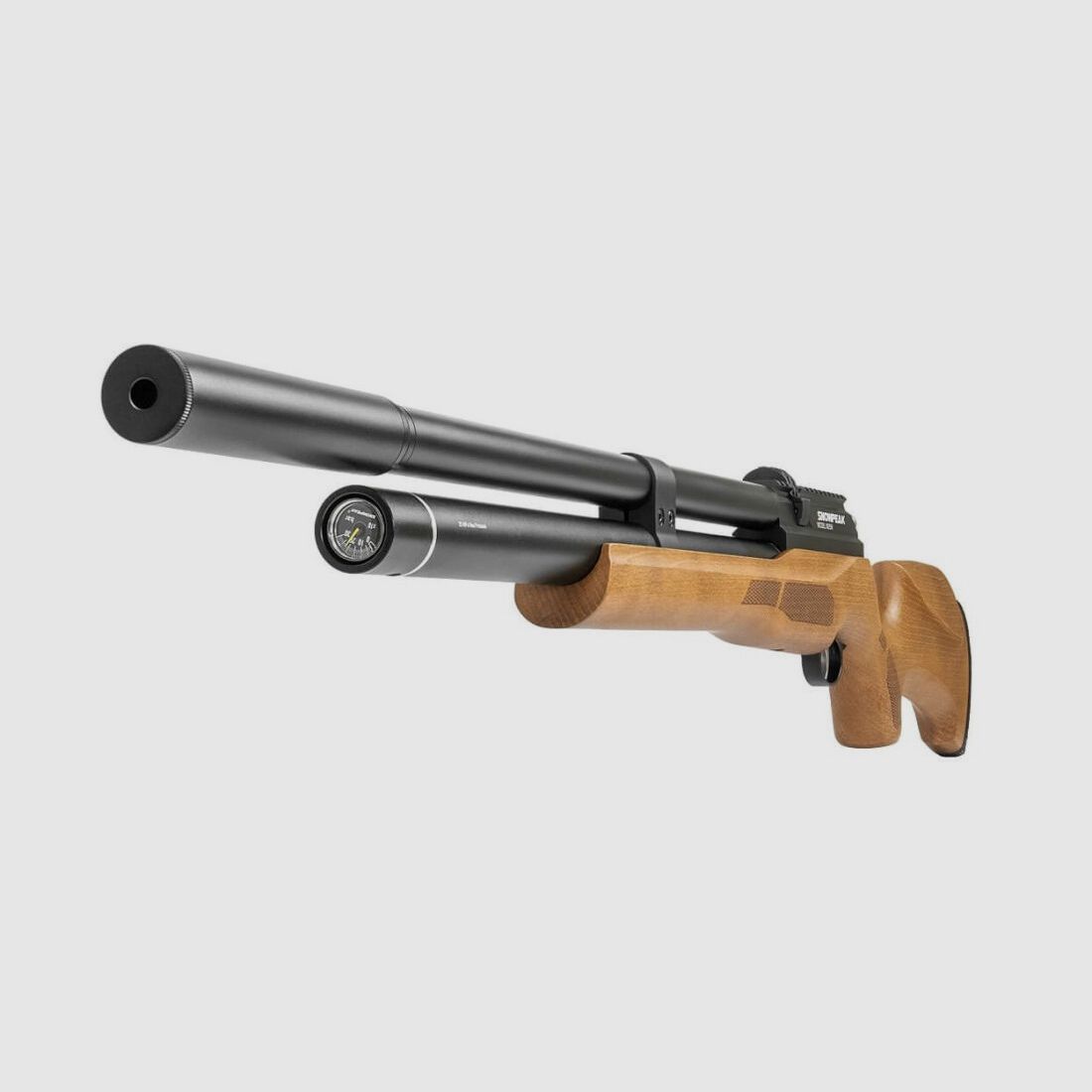Snowpeak M25 Gen.2 - Grosskaliber PCP .35 / 9,00mm Holzschaft
