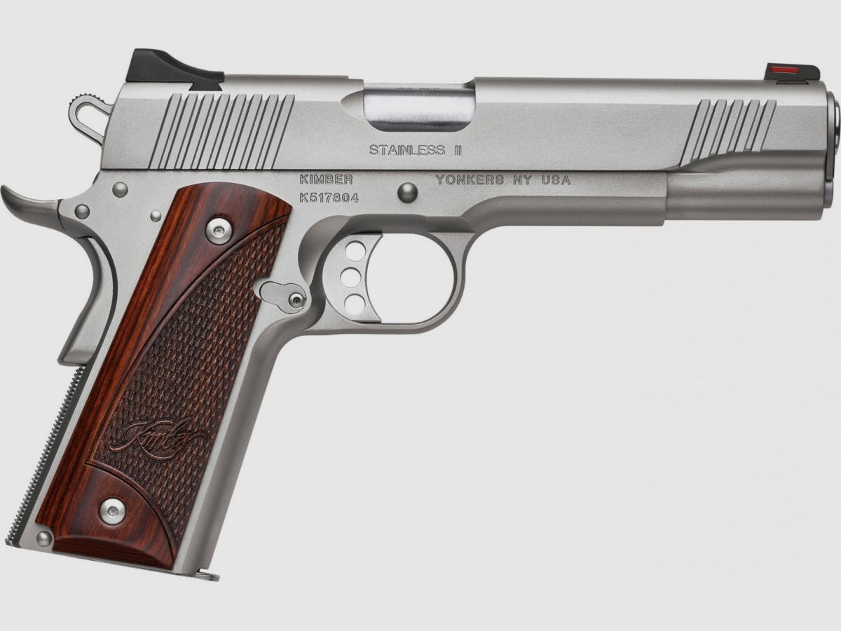 Pistolet Kimber 1911 45ACP Stainless 2 - Kimber 1911 Stainless 2 45 ACP KIMBER, image 1 sur 2