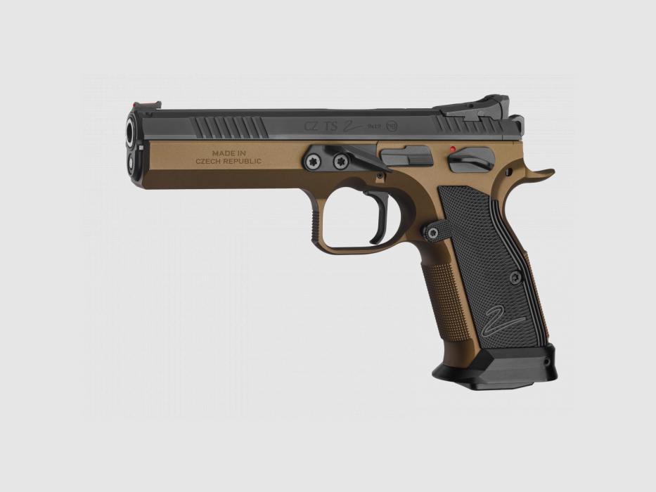 CZ TS 2 Deep Bronze Pistole, Bild 2 von 4