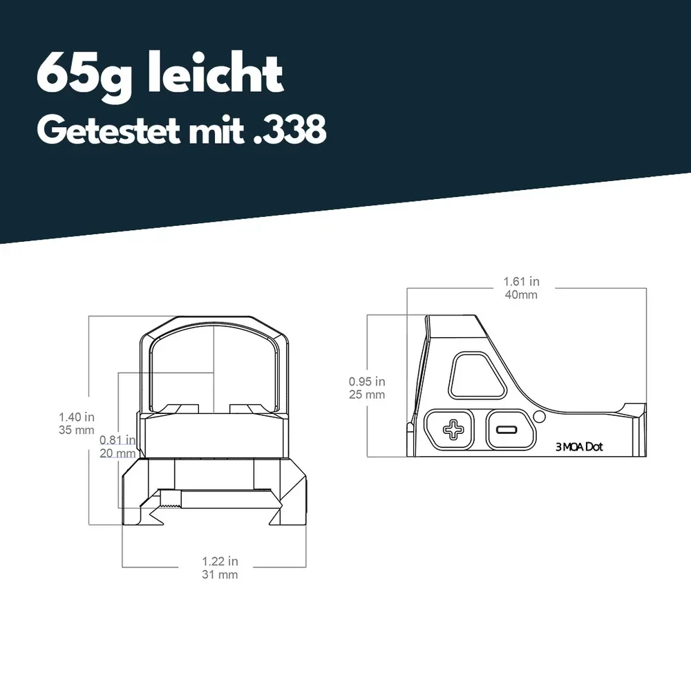 Vector Optics SCRD-73 Frenzy-S 1x17x21 GenII