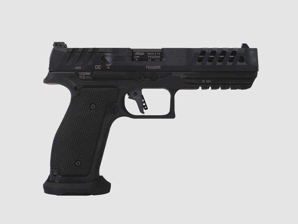 Carl-Walther PDP Steel Frame Match FS 9mmLuger Pistole