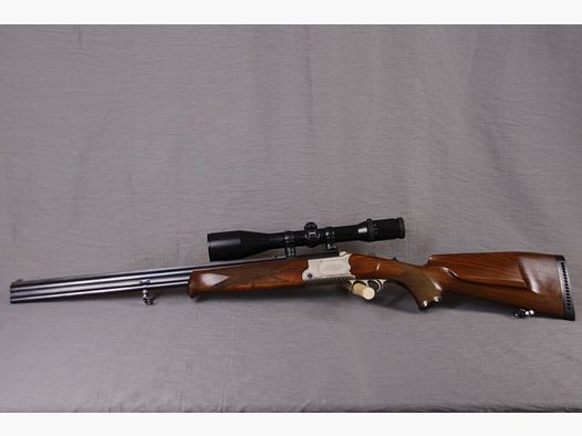 Simson Suhl BBF; break-action rifle / hand lever & muzzle brake!