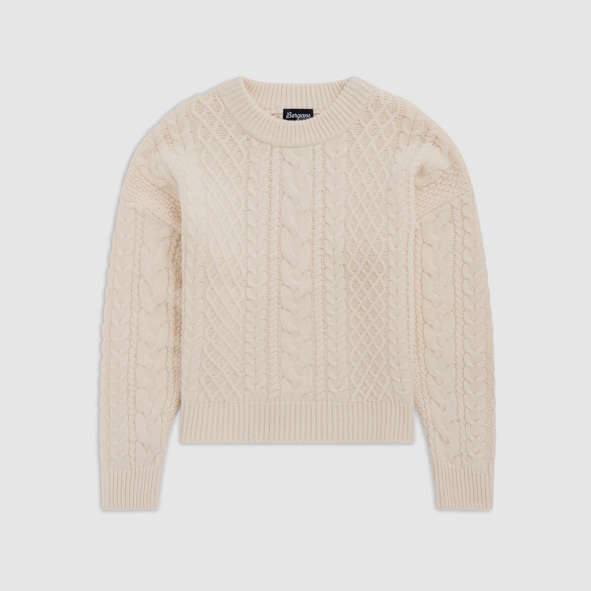 Bergans Lofoten Pull en Laine Homme Crème L