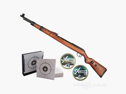 Diana Mauser K98 Onderlever Luchtgeweer 4,5mm Diabolo Kogelvanger Set