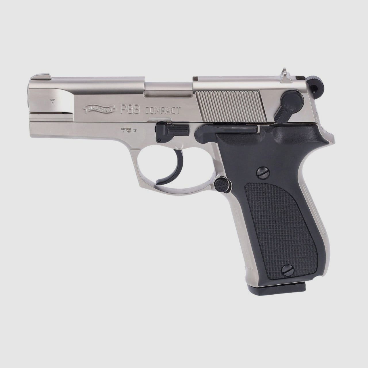 Walther P88 Compact blank pistol 9 mm P.A.K. bicolor
