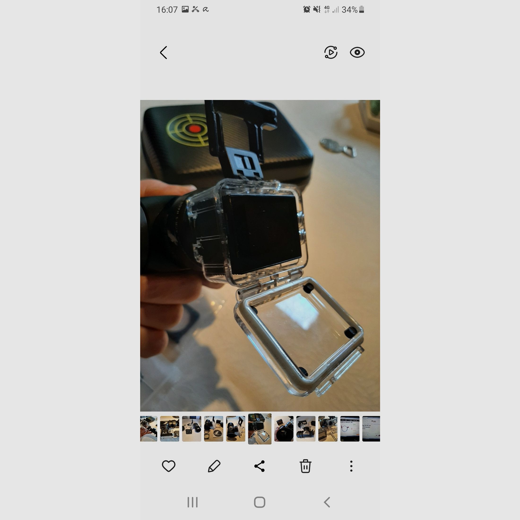 Adapter für Zielaufnahmekamera  Eagle-Vision-Cam aus England SC-40