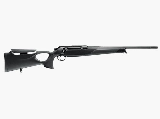 Sauer 505 Synchro XT Nero / 30-06 Spring. / 52cm canna / filettatura / senza mirino / pacchetto Highland / VERSIONE SINISTRA