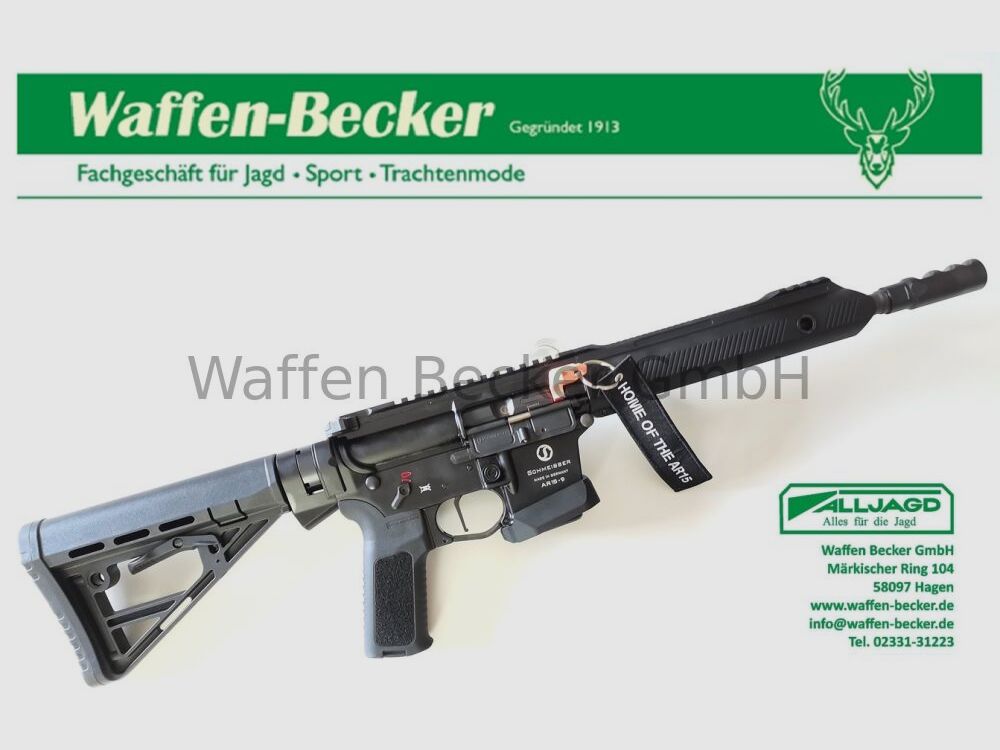 Schmeisser (Waffen Schumacher) Schmeisser AR15-9 S4F Sport Dynamik PCC 10,5" 9mm Luger
