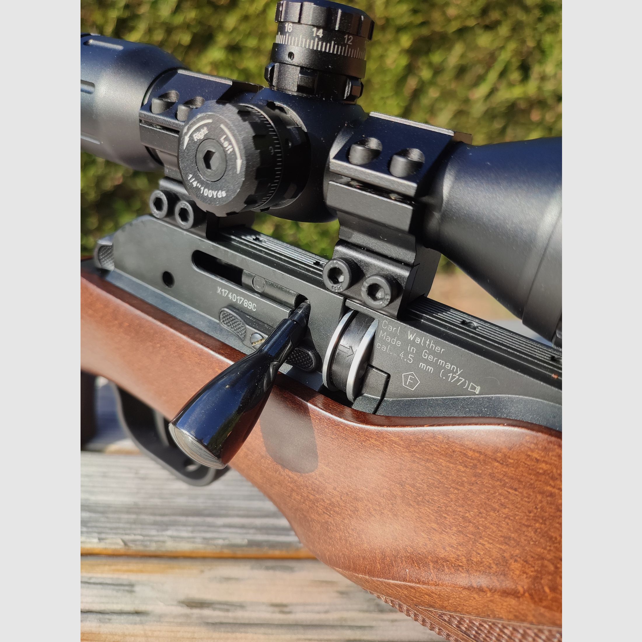 Walther Torminathor 4.5mm Diabolo F air rifle PCP