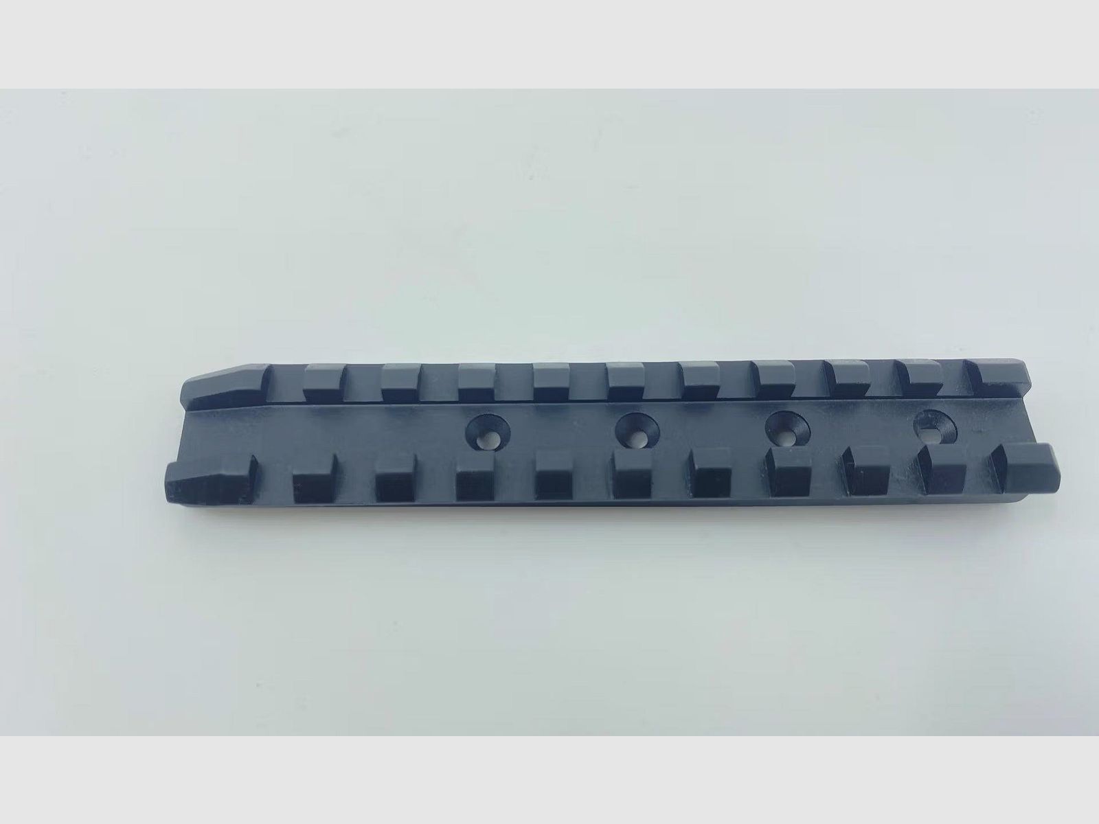 Picatinny rail per fucili con guide da 7mm, con 4 fori